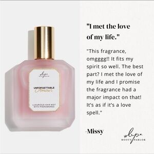 Booty Parlor 1.6 Oz. UNFORGETTABLE AMOUR PHEROMONE Hair & Body Mist New
